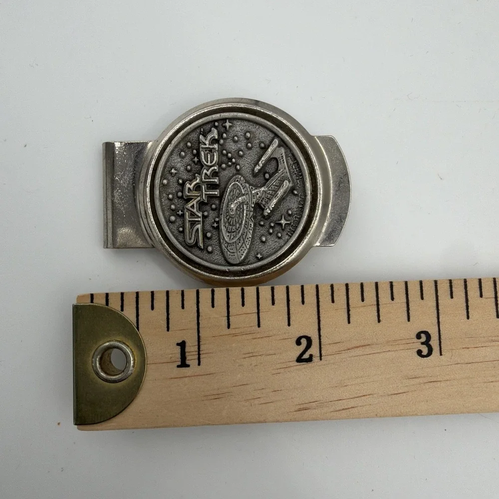 Vintage Star Trek Money Clip USS Enterprise-2003 Paramount‎ Pictures